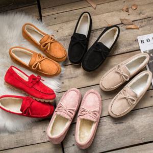 모카신 여성 방한화 기모신발 털신발 털단화 ZG8891 1