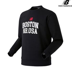 뉴발란스 NBNC942053-BK 캠퍼스 레터 BOSTON 뉴발 긴팔티 맨투맨