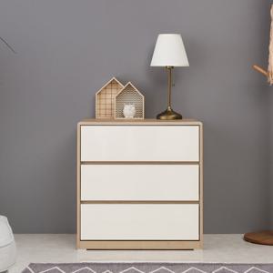 트리빔하우스 우노라운드 속깊은 600 3단 서랍장 (착불)