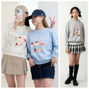 [더데이걸]박시핏 스웻셔츠TGMA24102