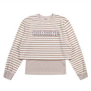 [코데즈컴바인] 레터링 레이어드 티셔츠 (CJA-TS303W2)