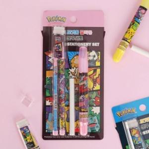 포켓몬꿀짝꿍문구세트지우개필기구