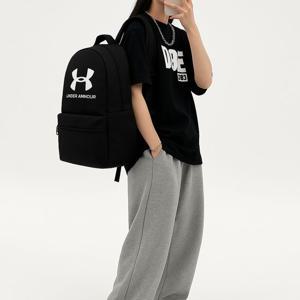 [언더아머]언더아머 UA 루던 라이트 20리터 백팩 스포츠 학교 여행 가방 블랙 1380476-001