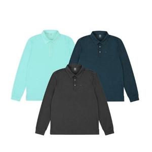 [콜핑]LD28 남자 봄 하이쿨 긴팔카라티셔츠 KVT4228M