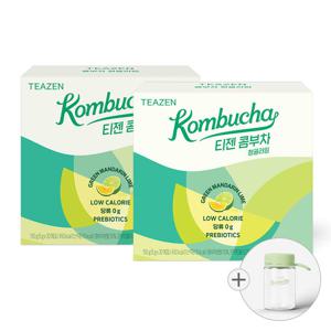 티젠 콤부차 청귤라임 30스틱 X 2박스 (보틀 포함)