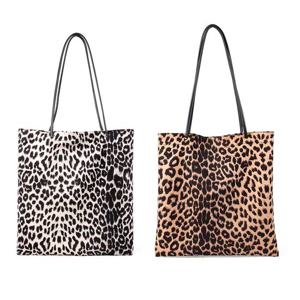 호피무늬 에코백 기본 스타일 숄더백 들기 편한 가방