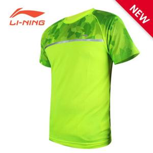 [기타브랜드]리닝 남성 라운드 티셔츠 AAYN161-1(그린)