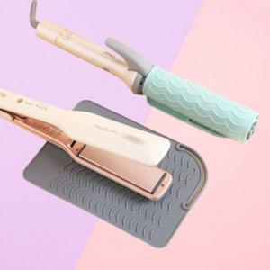 고데기 열 방지 실리콘 패드 여행 미용실