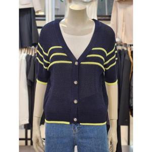 SOUP 세이브존07 여성 브이넥 반팔 가디건 OA4GDT2