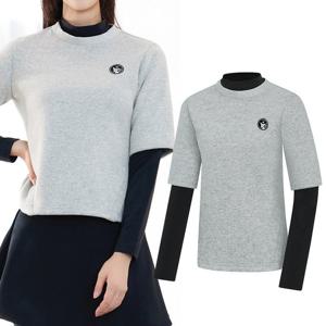 비티알 여성 겨울 반목 레이어드 티셔츠 릴리안(여) BUT4597W