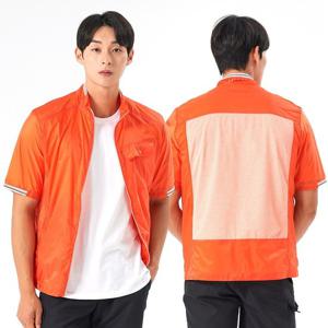 콜핑 남성 여름 등판 메쉬 반팔 경량 자켓 1862JK210M