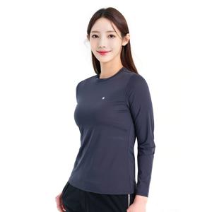 콜핑 2242TK861W 시원한 아이스본 여자 여름 긴팔 라운드 냉감티