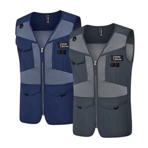 콜핑 2271VK142M 기능성 메쉬 속건성 경량 작업복 남성 봄 여름 등산조끼