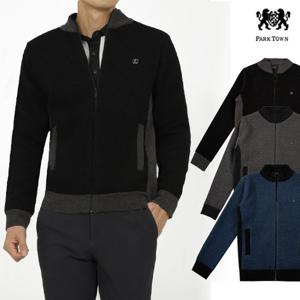 파크타운 풀집업 오픈 니트점퍼 Model No_E2-2M054