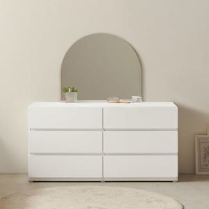 마리메종 세라 1200 3단 와이드 서랍장+거울 화장대_착불