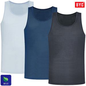 BYC쿨피아냉감소프트터치인견자카드런닝3매입ERS0025