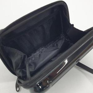여행용 미니 하드캐리어 파우치 가방 블랙 캐리어파우치 하드캐리어파우치
