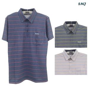 SMJ1788 남자 반팔 카라 티셔츠 스판 중년 남성 시원한 반팔티