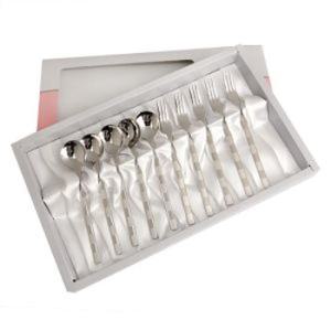 [골든벨]체스 샌딩 티스푼 포크 10P 세트