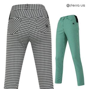 [페라어스]페라어스 여성 글렌체크 슬림핏 여름 골프바지 APM4MI