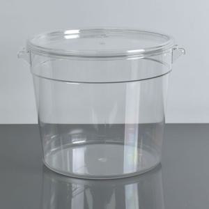다용도 저장용기 투명 PC원형 저장용기 6Qt