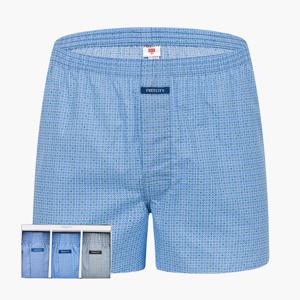 BYC 남자 트렁크 팬티 40수 사각 순면 인밴드 3매 세트 MCG4026