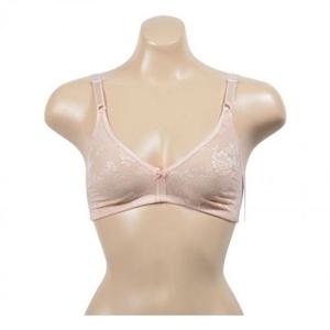 인견브라 인견 인견브라런닝 꿀땡 노와이어 플라워 패