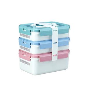 코멕스 런치메이트 3단 피크닉 찬합세트 직사각 화이