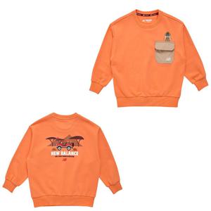 뉴발란스키즈 우븐 포켓 맨투맨 NK9CC1304U-80