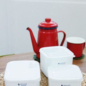 찬통으로도 좋은 일본산 에리카 밀폐용기 3size
