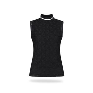 [럭스골프]골피아 OH4M502W 여성 모크넥 레이스 민소매 골프셔츠