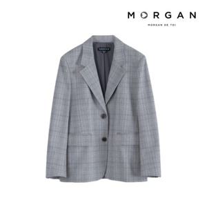 모르간 테일러드 체크재킷 1종