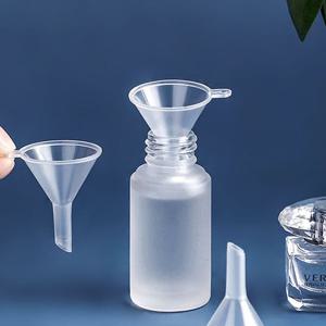 투명 미니 플라스틱 소분용 손잡이 깔때기 DD-10288