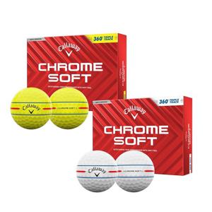 캘러웨이 24 크롬소프트360 트리플트랙 골프볼(3피스)