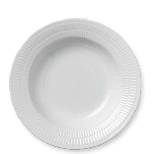 로얄코펜하겐 화이트 플루티드 파스타접시 21cm