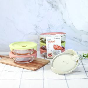 락앤락 바로한끼 갓 지은 밥용기 355ml 3p / 전자렌지용기