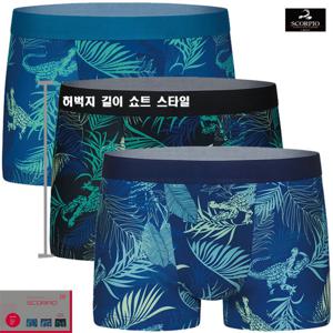SCORPIO유니크톤쇼트스타일스판드로즈3매입MPO1205