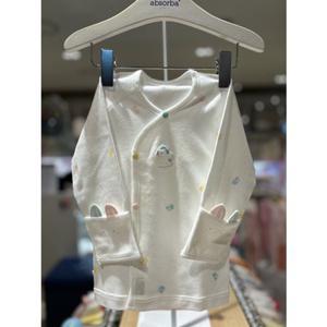 압소바CH 라보 텐셀 배냇저고리 AZC10101 임신 무형광 출산준비 가을저고리 조카선물