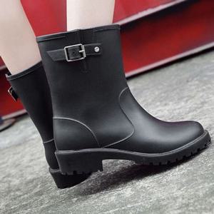 여성레인워커부츠 여성 레인 부츠 장화 여자 슈즈 신발 블랙