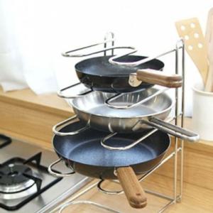 스텐 후라이팬 정리대