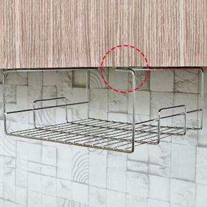 깔끔한 주방 선반 걸이 1P 싱크대 정리 수납