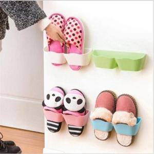 부착식 실내화 정리 거치대