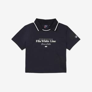 [휠라]테니스 라이프 뉴크롭 카라티셔츠 (FS2TSF2362F_INA)