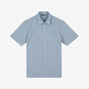 [크로커다일남성]린넨 슬럽 올오버 캐주얼 반팔 남방 CDAAAWS241