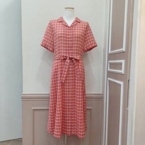 [BCBG]티모시체크OP  B4B5O691  34_US