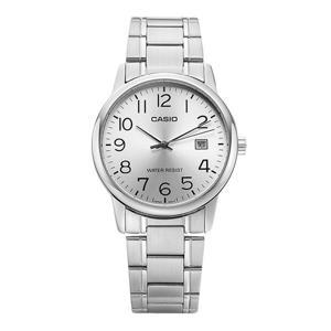 카시오 MTP-V002D-7BUDF 아날로그 수능 학생 남성 메탈시계