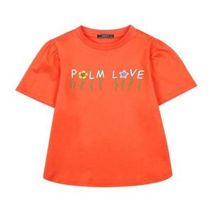 [헤지스키즈] 레터링 티셔츠 오렌지 (HUM12TR63M_OR)