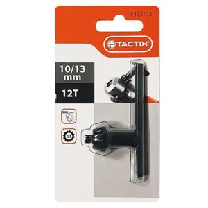 TACTIX 드릴 척키 (453103) 12T 척핸들 아답타 체결