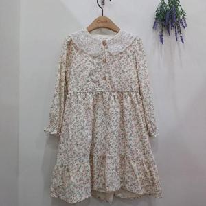 치크 sh06 잔꽃나염레이스 카라원피스 CKOW2481G