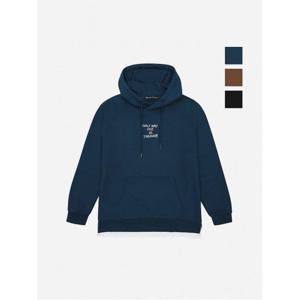 [뱅뱅]공용 레터링 레이어드 오버핏 후드티 (NTH620)